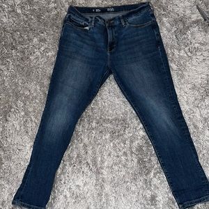 a.n.a High-rise skinny ankle jeans